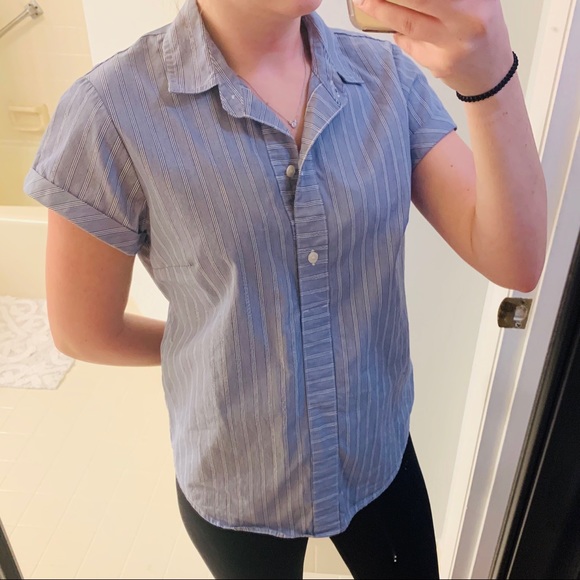 J. Crew Factory Tops - Jcrew Factory boyfriend fit women's top size Small